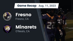 Recap: Fresno  vs. Minarets  2023
