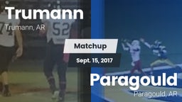 Matchup: Trumann vs. Paragould  2017