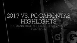 Trumann football highlights 2017 vs. Pocahontas Highlights