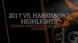 Trumann football highlights 2017 vs. Harrisburg Highlights