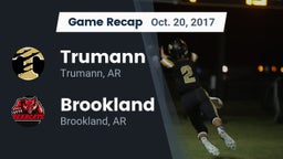 Recap: Trumann  vs. Brookland  2017