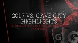 Trumann football highlights 2017 vs. Cave City Highlights