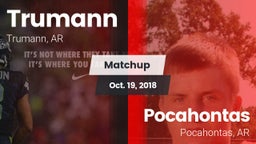Matchup: Trumann vs. Pocahontas  2018