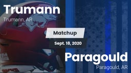 Matchup: Trumann vs. Paragould  2020