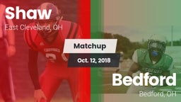 Matchup: Shaw vs. Bedford  2018