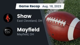 Recap: Shaw  vs. Mayfield  2023