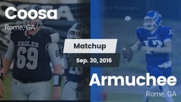 Matchup: Coosa vs. Armuchee  2016