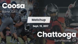 Matchup: Coosa vs. Chattooga  2017