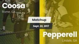 Matchup: Coosa vs. Pepperell  2017