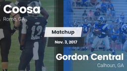 Matchup: Coosa vs. Gordon Central   2017