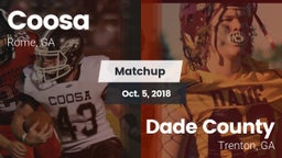 Matchup: Coosa vs. Dade County  2018