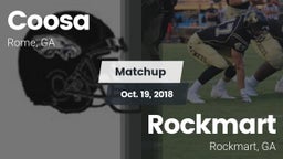 Matchup: Coosa vs. Rockmart  2018