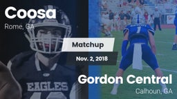 Matchup: Coosa vs. Gordon Central   2018