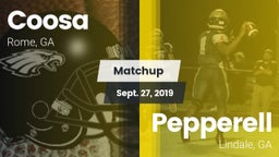 Matchup: Coosa vs. Pepperell  2019