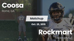 Matchup: Coosa vs. Rockmart  2019