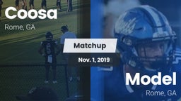 Matchup: Coosa vs. Model  2019