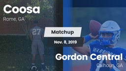 Matchup: Coosa vs. Gordon Central   2019