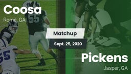 Matchup: Coosa vs. Pickens  2020