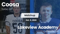 Matchup: Coosa vs. Lakeview Academy  2020