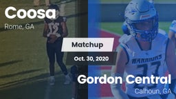 Matchup: Coosa vs. Gordon Central   2020