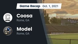 Recap: Coosa  vs. Model  2021