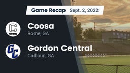 Recap: Coosa  vs. Gordon Central   2022