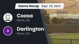 Recap: Coosa  vs. Darlington  2023