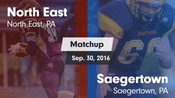 Matchup: North East vs. Saegertown  2016