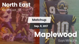 Matchup: North East vs. Maplewood  2017