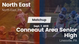 Matchup: North East vs. Conneaut Area Senior High 2018