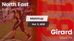 Matchup: North East vs. Girard  2018