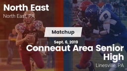 Matchup: North East vs. Conneaut Area Senior High 2019