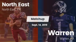 Matchup: North East vs. Warren  2019