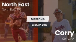 Matchup: North East vs. Corry  2019