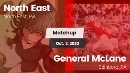Matchup: North East vs. General McLane  2020