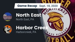 Recap: North East  vs. Harbor Creek  2020