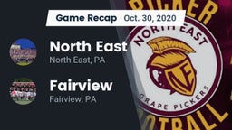 Recap: North East  vs. Fairview  2020
