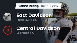 Recap: East Davidson  vs. Central Davidson  2017