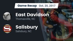 Recap: East Davidson  vs. Salisbury  2017