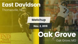 Matchup: East Davidson vs. Oak Grove  2018