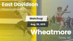 Matchup: East Davidson vs. Wheatmore  2019