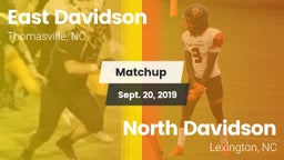 Matchup: East Davidson vs. North Davidson  2019