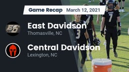 Recap: East Davidson  vs. Central Davidson  2021