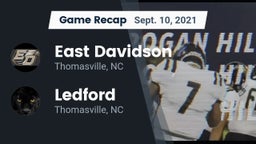 Recap: East Davidson  vs. Ledford  2021