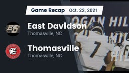 Recap: East Davidson  vs. Thomasville  2021