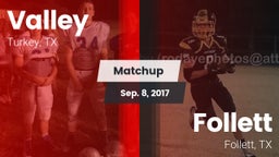 Matchup: Valley vs. Follett  2017