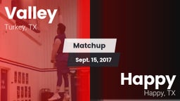 Matchup: Valley vs. Happy  2017
