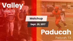 Matchup: Valley vs. Paducah  2017
