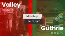 Matchup: Valley vs. Guthrie  2017