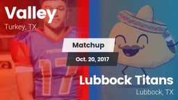 Matchup: Valley vs. Lubbock Titans 2017